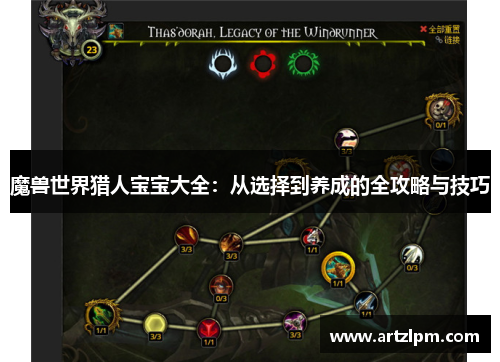 魔兽世界猎人宝宝大全:从选择到养成的全攻略与技巧