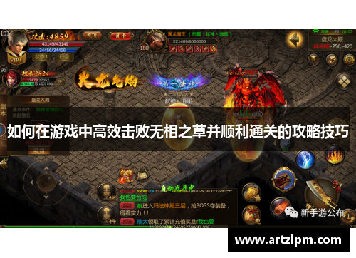 如何在游戏中高效击败无相之草并顺利通关的攻略技巧